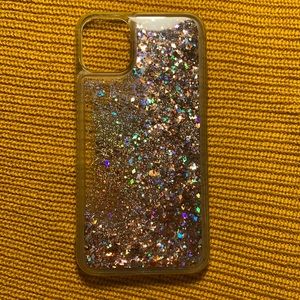 Pink Sparkle iphone 11 case